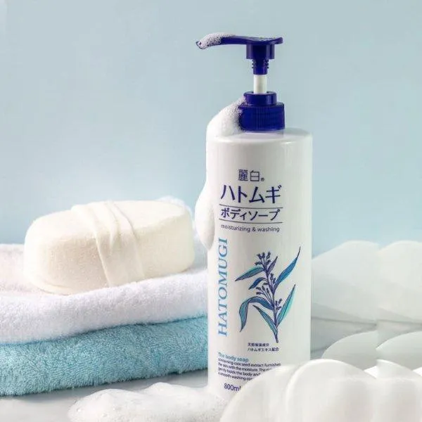Yushi Reihaku Hatomugi Body Soap 800ml