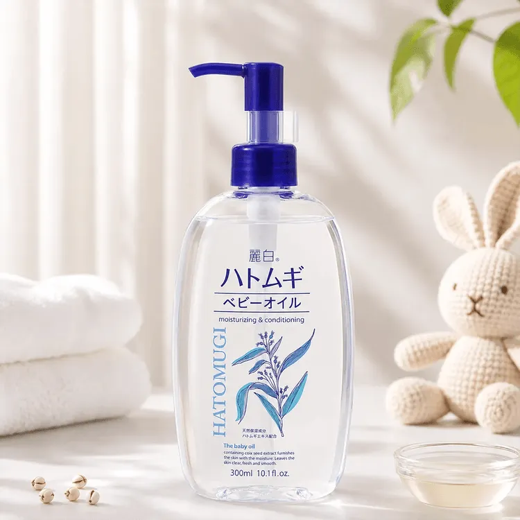 Reihaku Hatomugi Baby Oil 300ml
