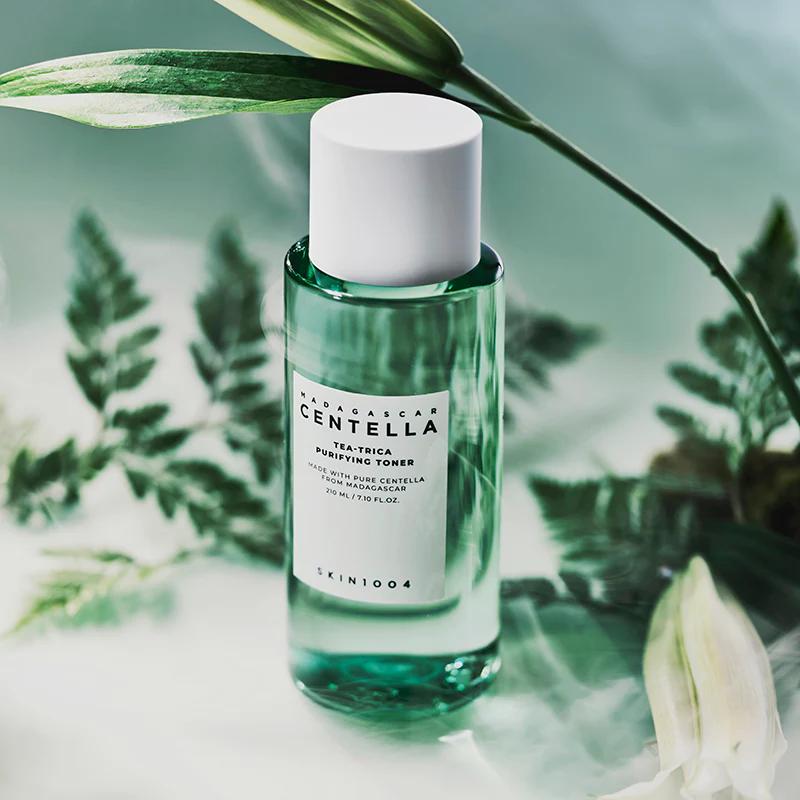 [skin1004 tea trica toner 210ml] Madagascar Centella Tea-Trica Purifying Toner 210ml