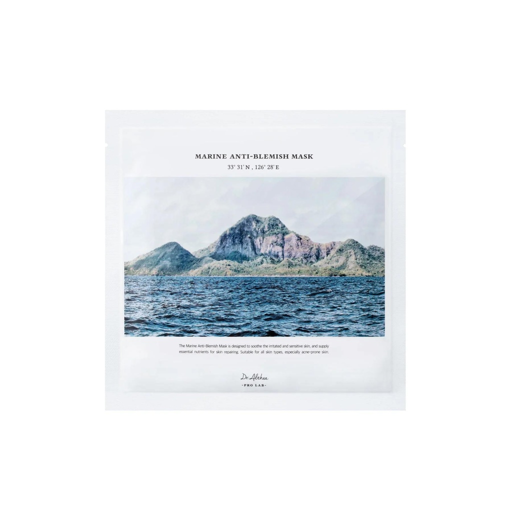 [dr.althea marine sheetmask] Marine Anti-Blemish Mask 27g