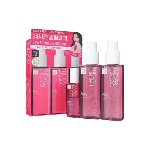 [missencene curl perfect serum set] Perfect Styling Serum Special Set [3 pcs]