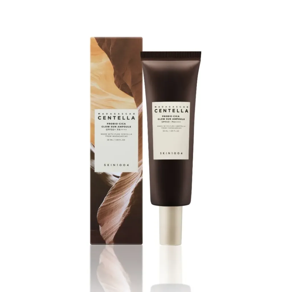 [skin1004 probio cica spf] Madagascar Centella Probio-Cica Glow Sun Ampoule 50ml