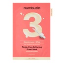 No. 3 Tingle-Pore Softening Sheet Mask 27ml