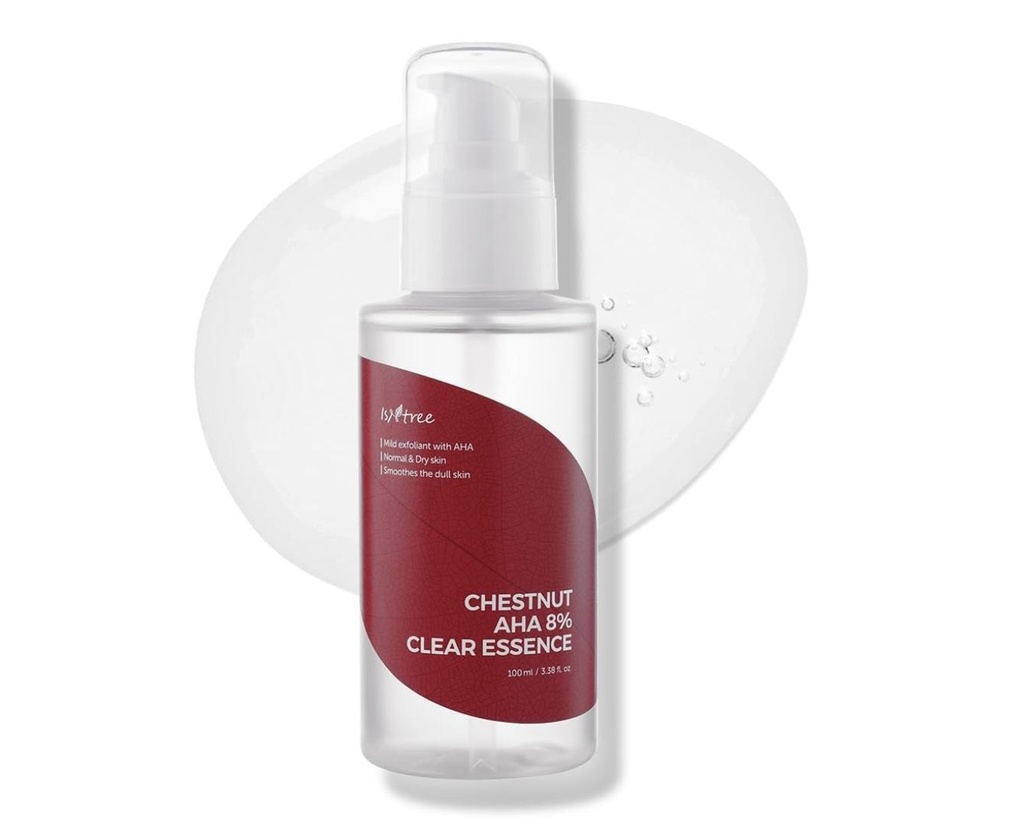 [isntree AHA essence] Chestnut AHA 8% Clear Essence (100ml)