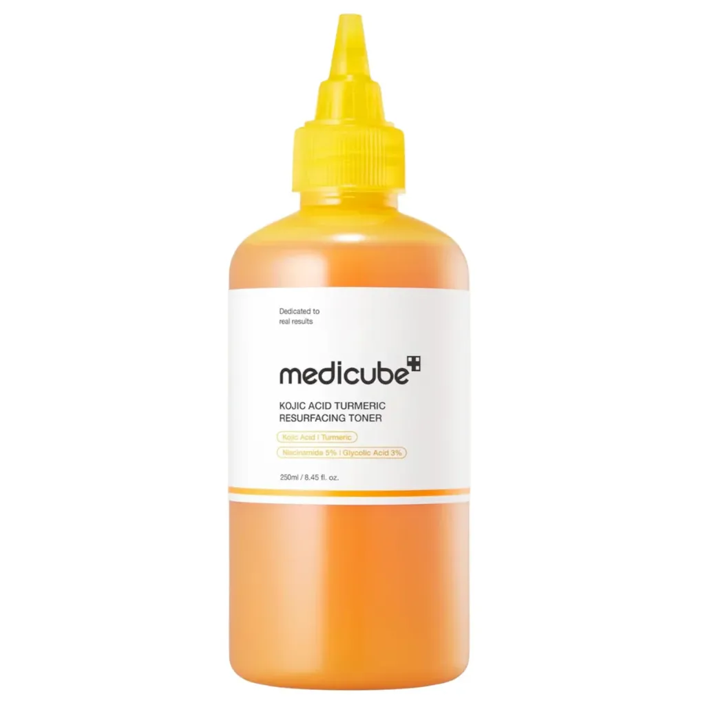 [medicube turmeric toner 250ml] Kojic Acid Turmeric Resurfacing Toner