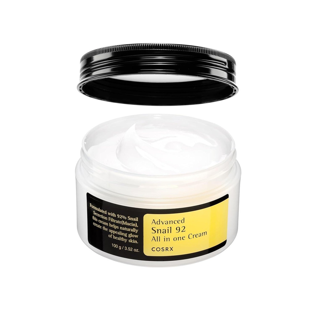 [cosrx snail cream] Advanced Snail 92 All In One Cream (Tub)