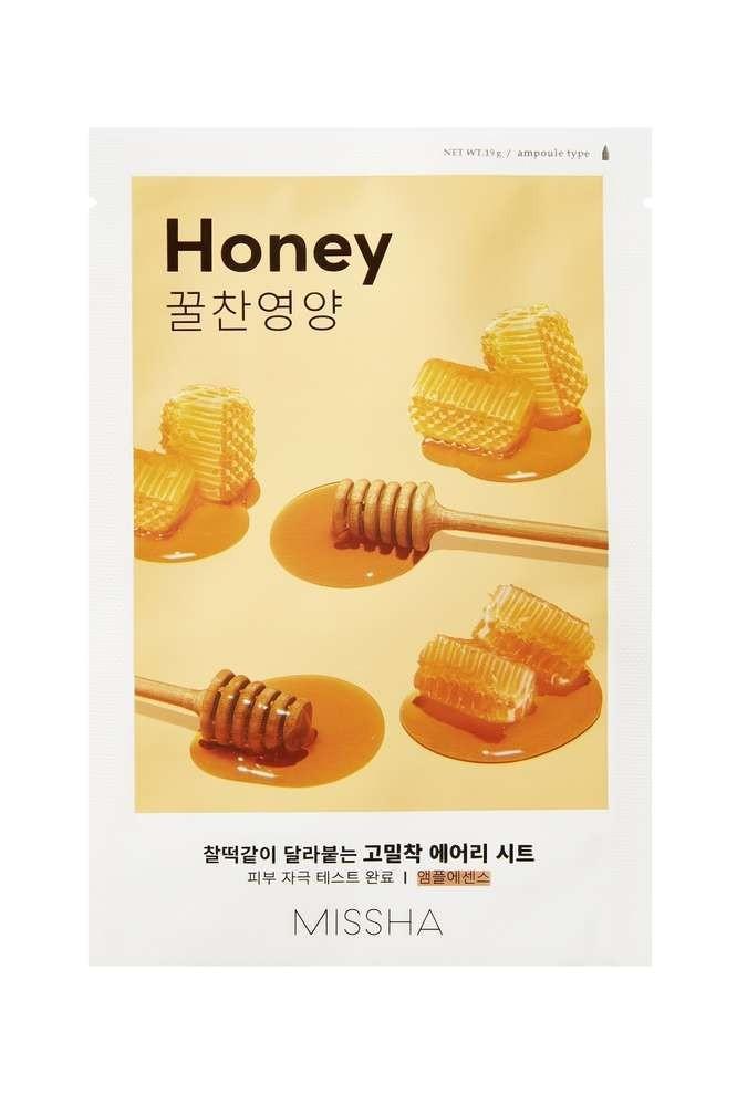 [missha honey sheetmask] Airy Fit Sheet Mask (Honey)