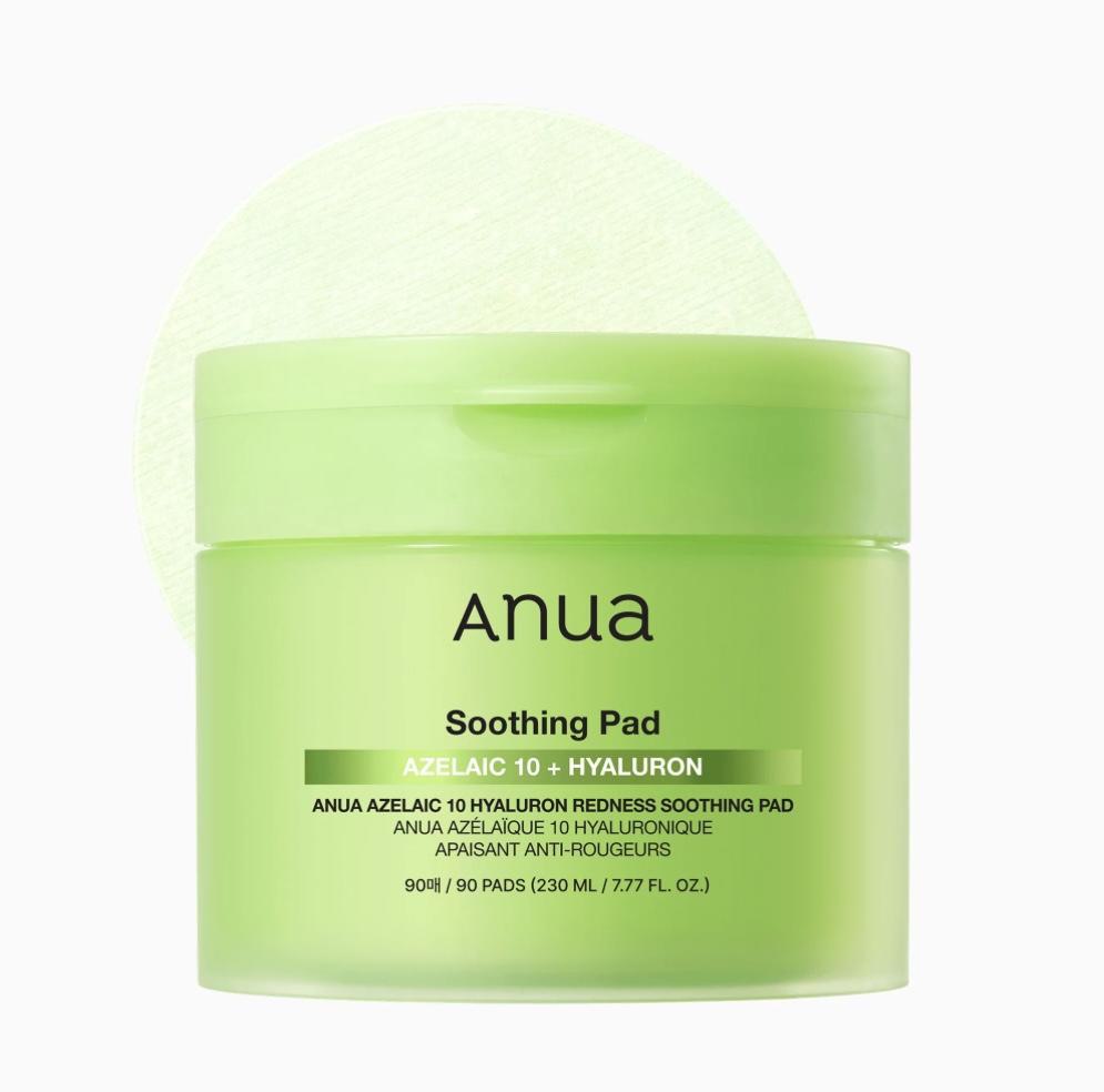 [anua azelaic pad] Azelaic 10 Hyaluron Redness Soothing Pad 90 Pad