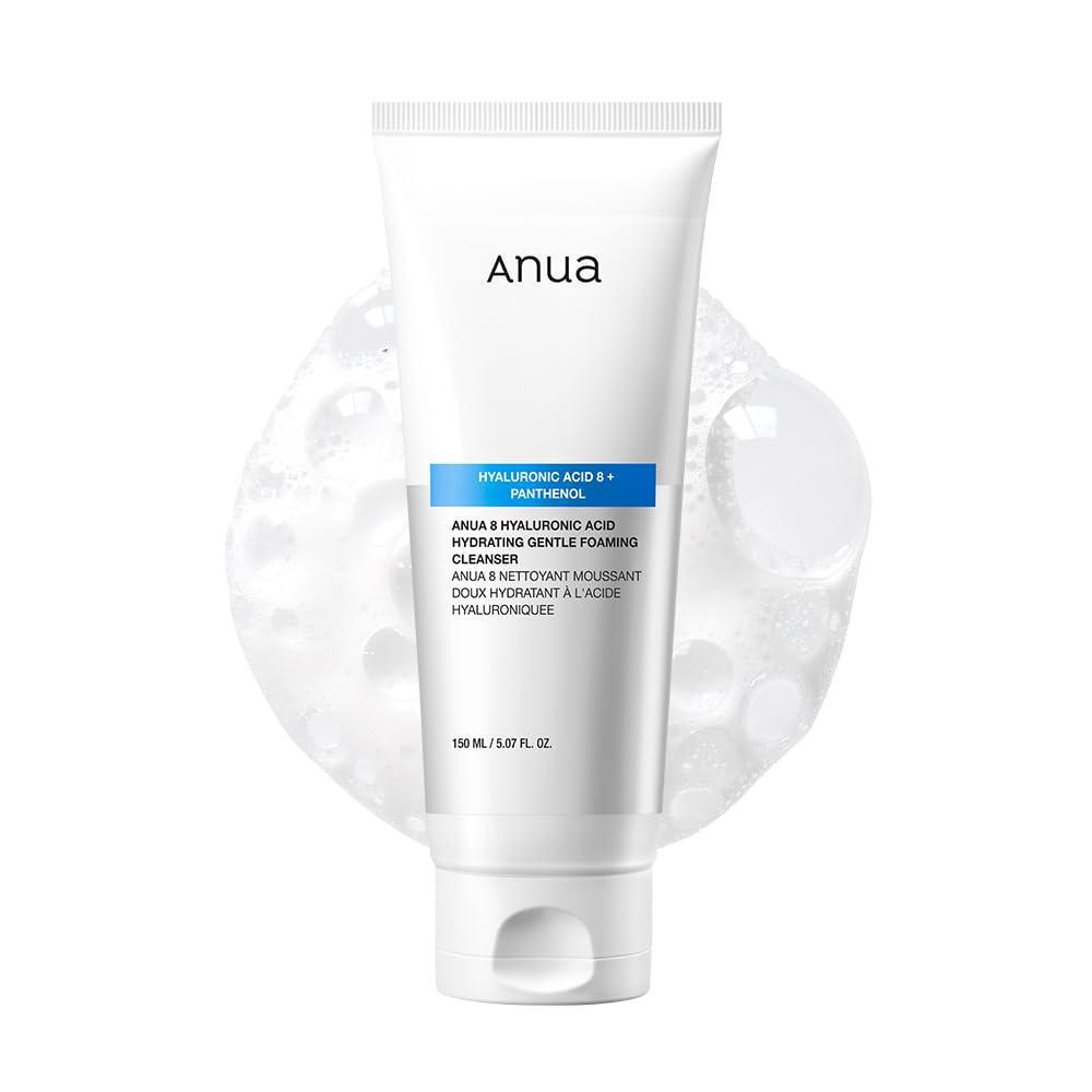 [anua ha foam cleanser] Hyaluronic Acid Hydrating Gentle Foaming Cleanser 150ml