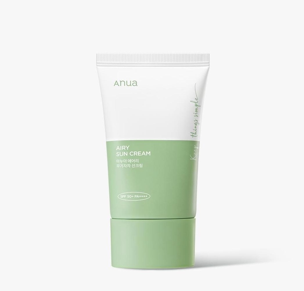 [anua heartleaf airy spf] Airy Sun Cream 50ml