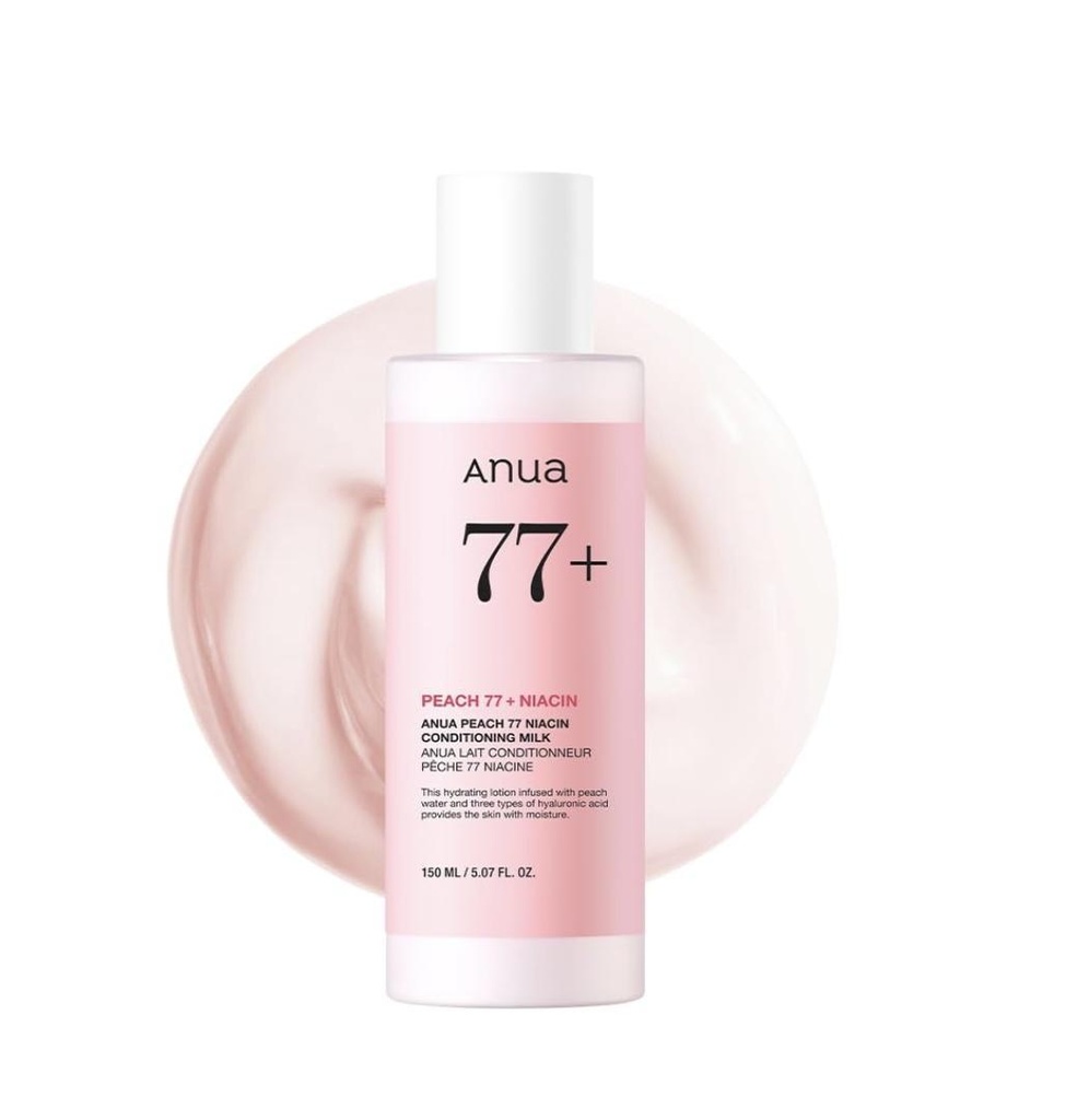 [anua peach 77 milk] Peach 77 Niacin Conditioning Milk 150ml