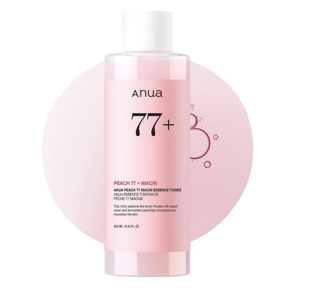 [anua peach 77 toner] Peach 77 Niacin Essence Toner 250ml