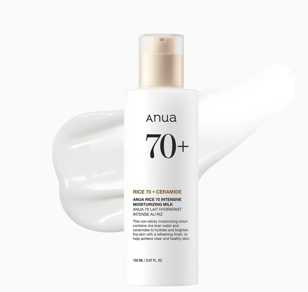 [anua rice 70 milk] Rice 70 Intensive Moisturizing Milk 150ml