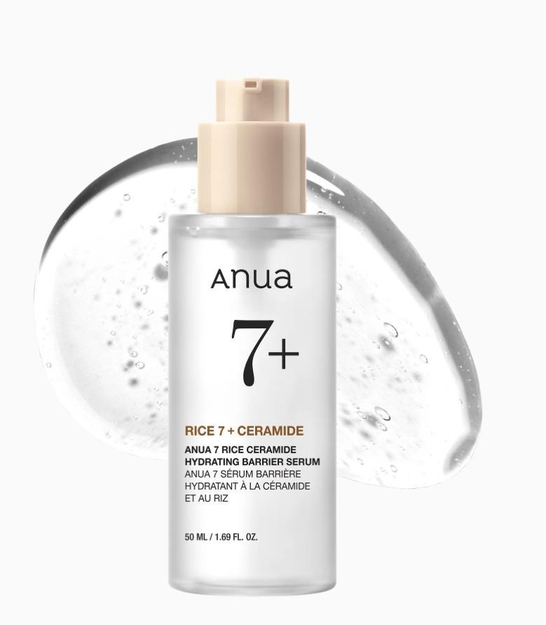 [anua rice serum] 7 Rice Ceramide Hydrating Barrier Serum 50ml