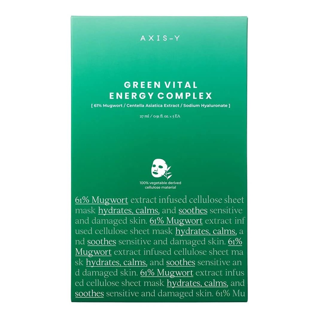 [ay green vital sheetmask] Green Vital Energy Complex Mask 27ml