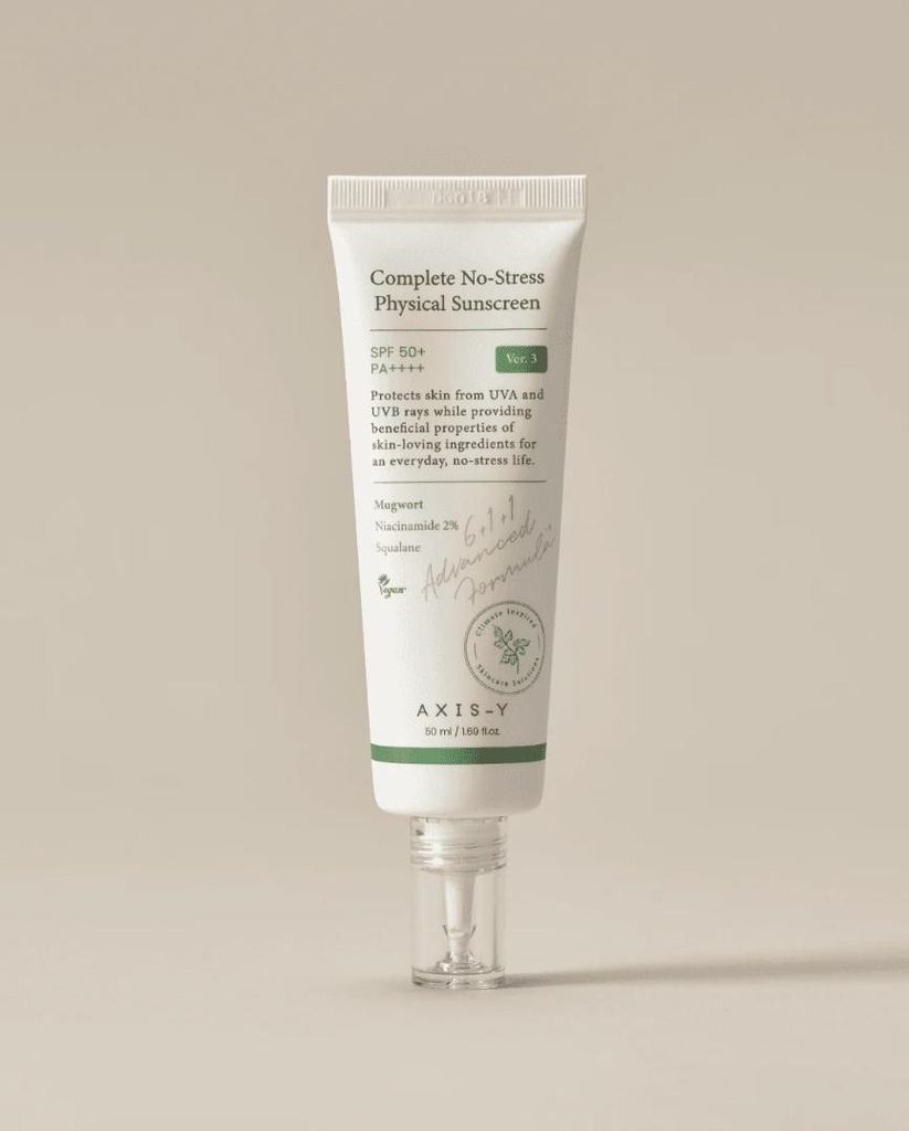 [ay no stress physical spf] Complete No-Stress Physical Sunscreen V.3 50ml
