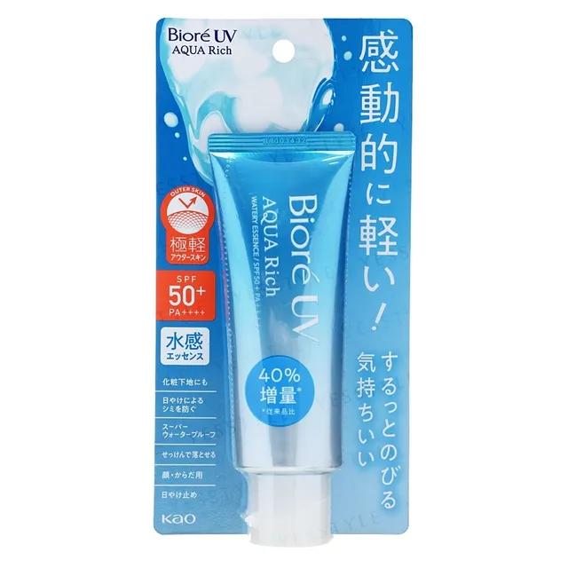 [biore spf 70ml] UV Aqua Rich Watery Essence SPF 50+ PA++++ 70ml