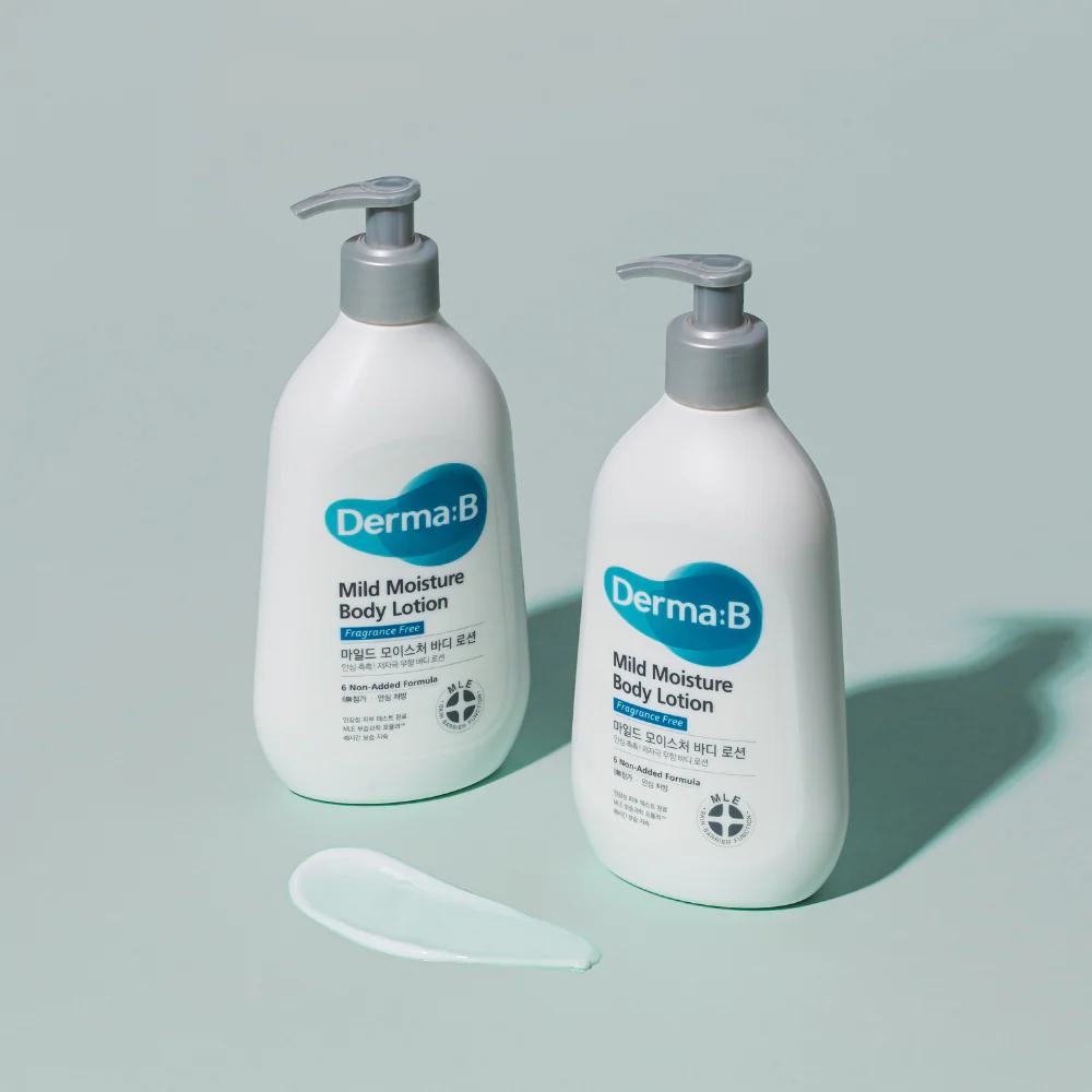 [derma b mild body lotion] Mild Moisture Body Lotion 400ml