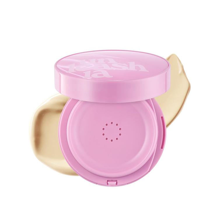 [unleashia pink cushion 21N] Don'T Touch Glass Pink Cushion (Hyaline)