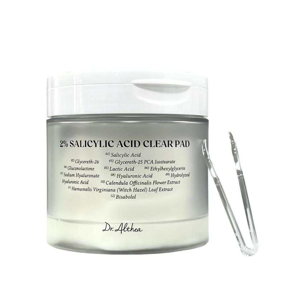 [dr.althea salicylic pad] 2% Salicylic Acid Clear Pad 170g