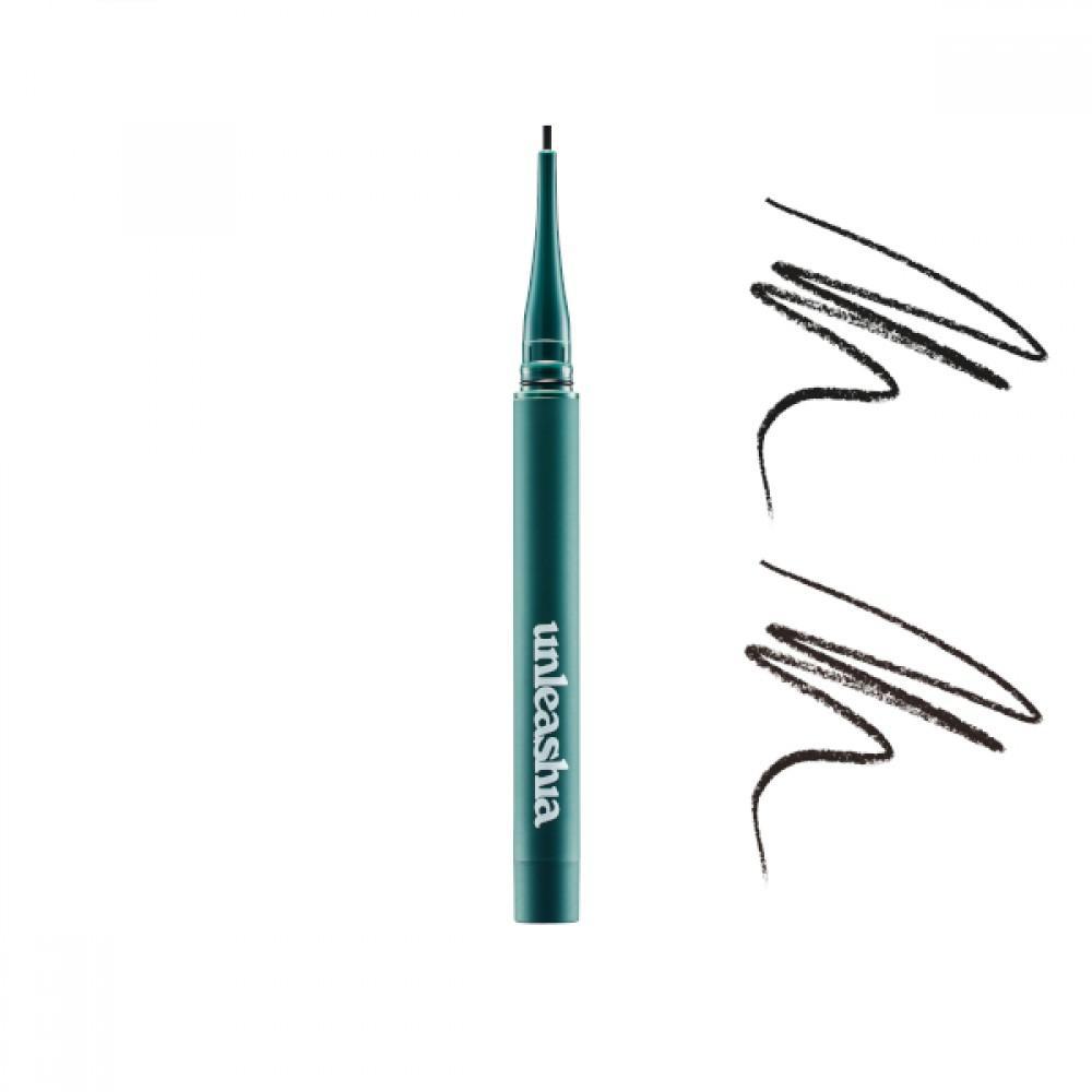 [unleashia flat eyeliner 02] Easy Glide Flat Eyeliner (Mood Brown)