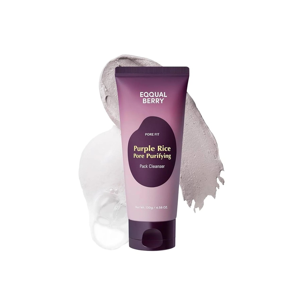 [eq purple rice cleanser] Purple Rice Pore Purifying Pack Cleanser 130g