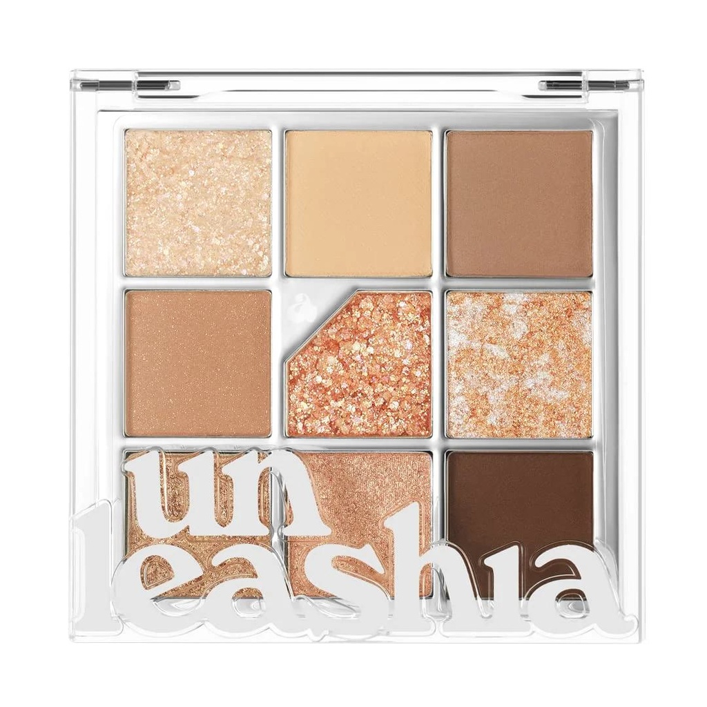 [unleashia glitterpedia 02 brown] Glitterpedia Eye Palette (All Of Brown)