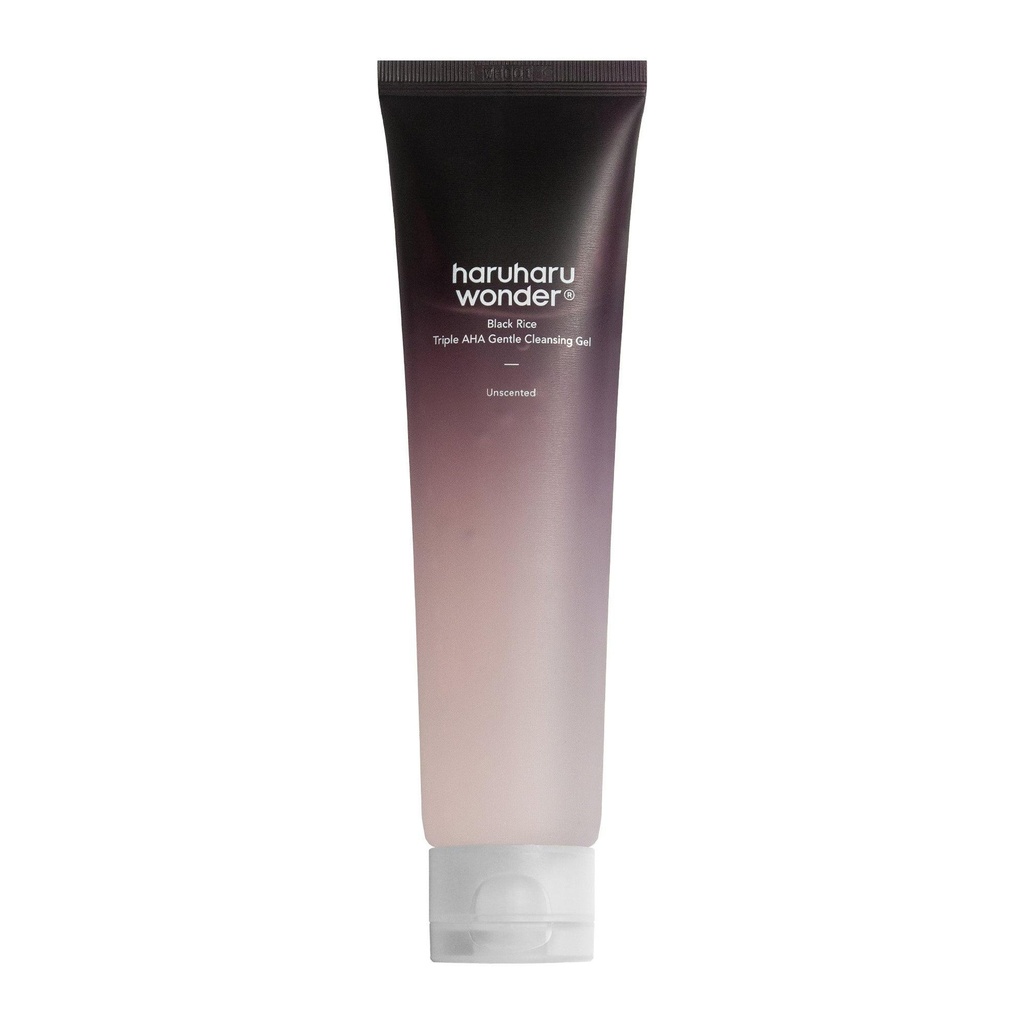 [haha black rice gel cleanser] Black Rice Moisture 5.5 Soft Cleansing Gel 100ml