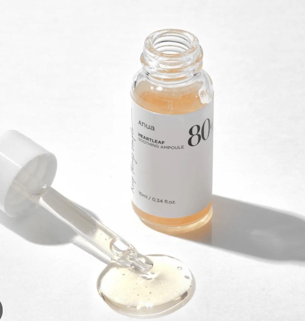 [anua heartleaf 80% amp mini] Heartleaf 80% Soothing Ampoule (10ml)