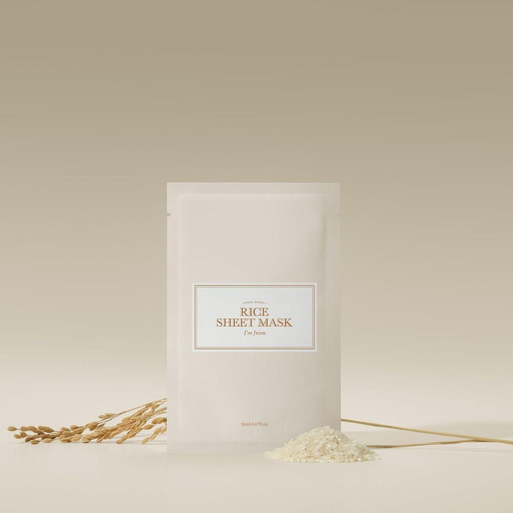 [if rice sheetmask] Rice Sheet Mask