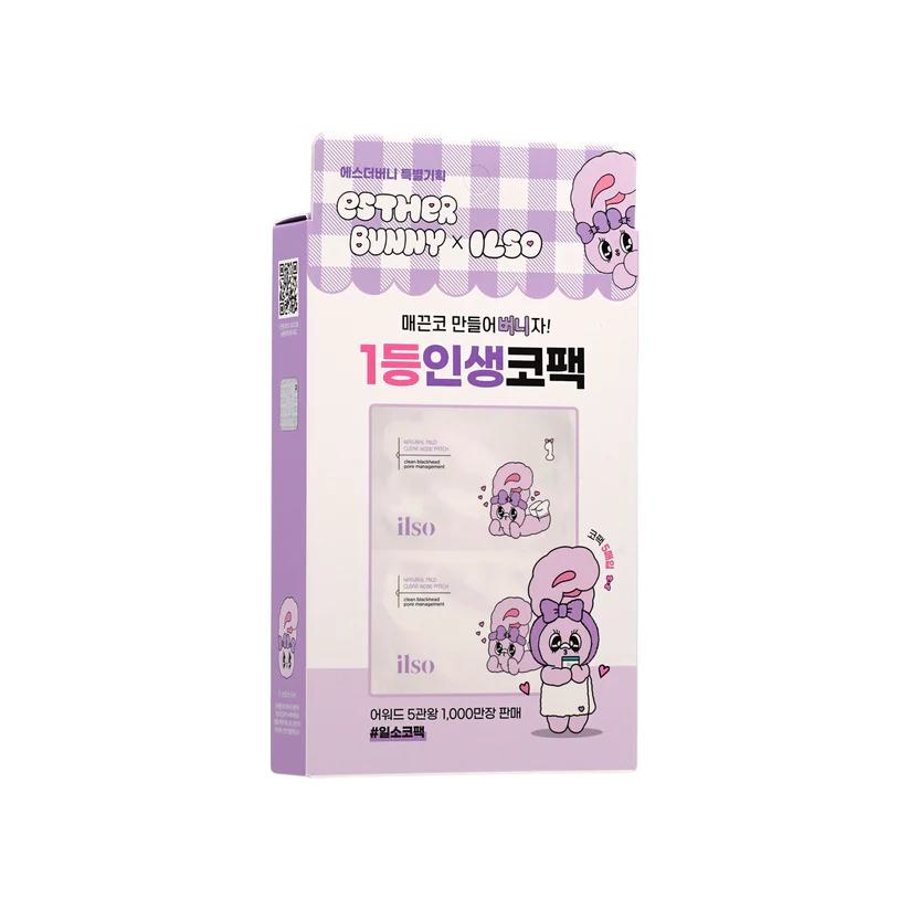 [ilso bunny clear nose pack] Natural Mild Clear Nose Pack Esther Bunny Edition