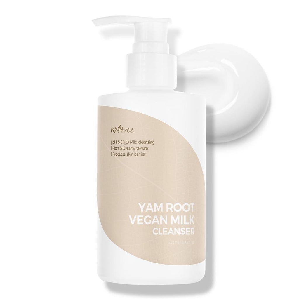 [isntree yam milk cleanser] Yam Root Vegan Milk Cleanser 220ml