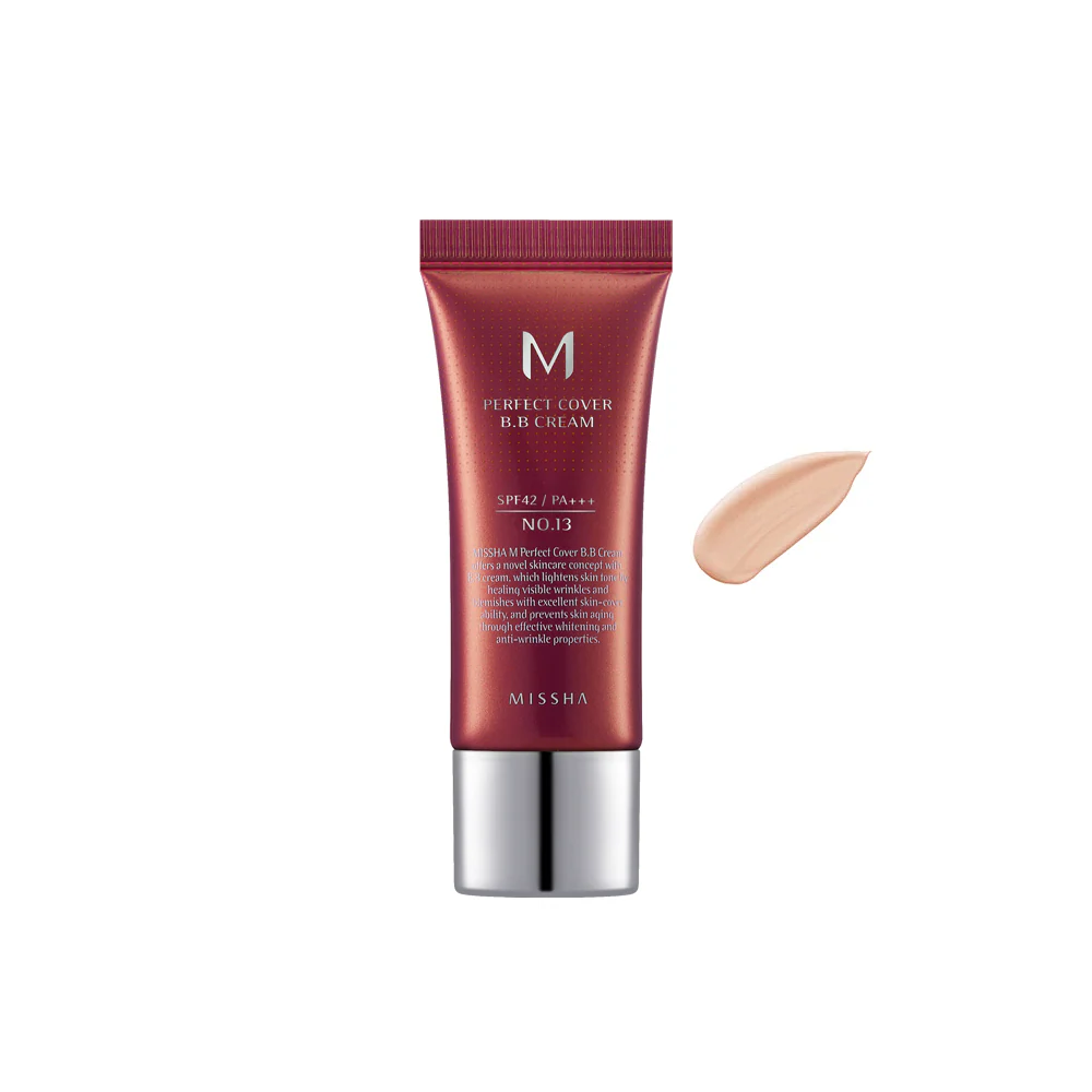 [missha bb cream 13] M Perfect Cover Bb Cream Spf42 Pa+++ (Bright Beige)