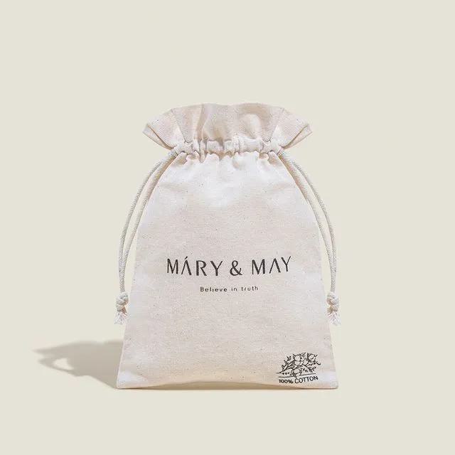 [m&m beauty pouch] 100% Fabric Beauty Pouch 1 pc