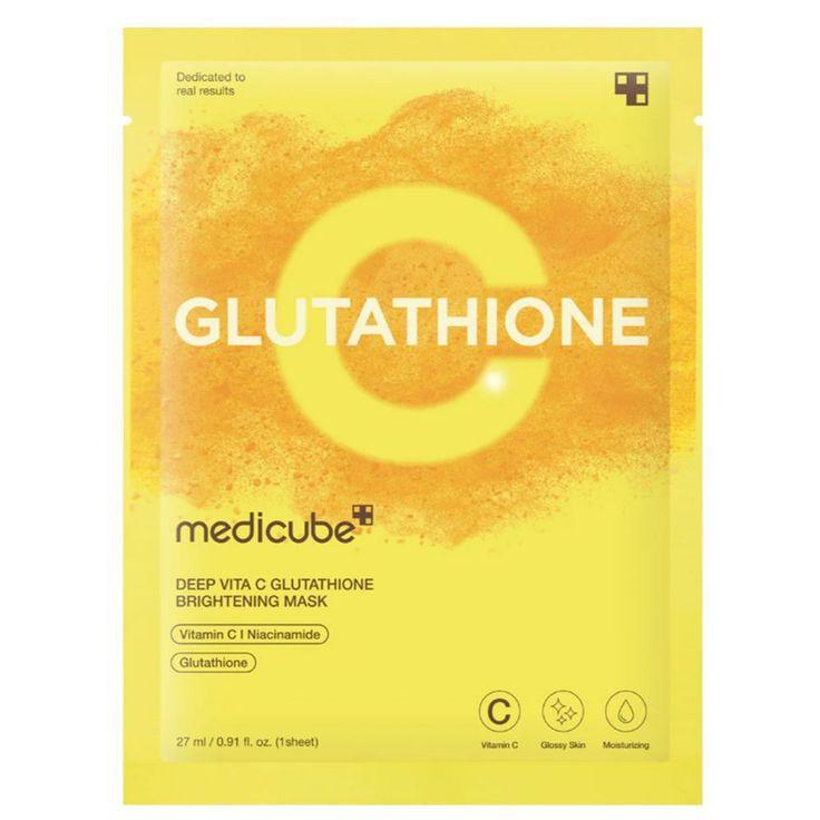 [medicube glutathione sheetmask] Deep Vita C Glutathione Brightening Mask