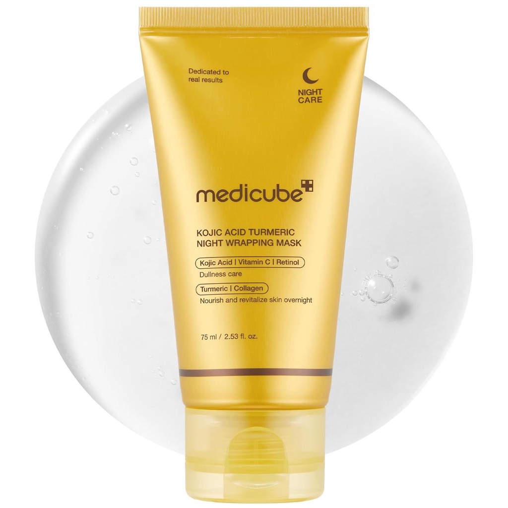 [medicube kojic wrap] Kojic Acid Turmeric Night Wrapping Mask 75ml
