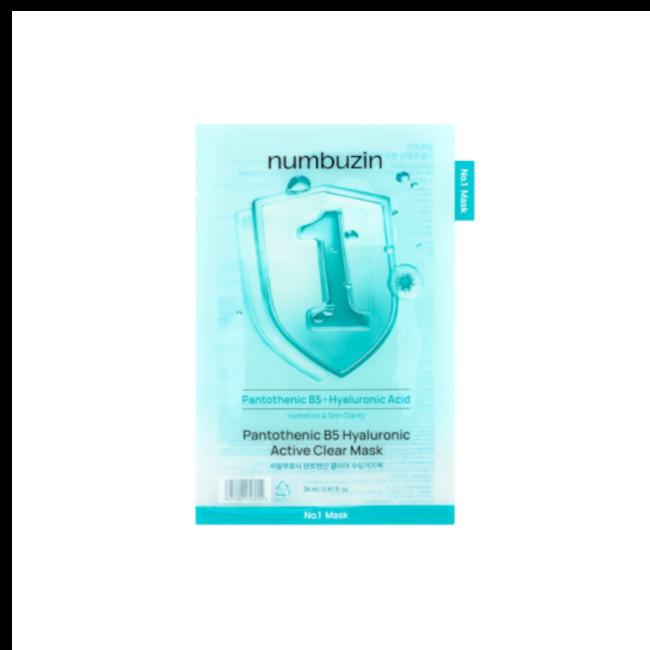 [no.1 pantothenic mask] No.1 Pantothenic B5 Hyaluronic Active Clear Mask