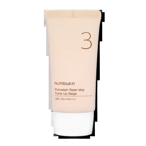 [no.3 toneup spf] No.3 Porcelain Base-Skip Tone Up Beige 50ml