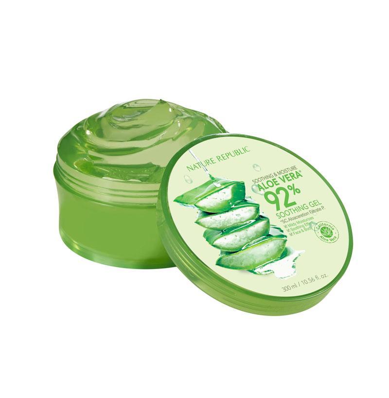 [nr aloe vera gel] Soothing & Moisture Aloe Vera 92% Soothing Gel 300ml