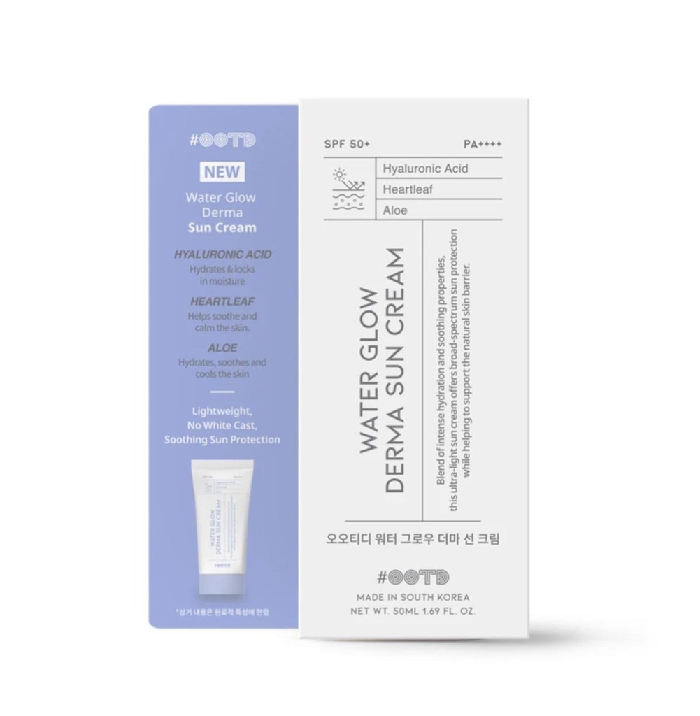 [ootd derma spf] Water Glow Derma Sun Cream 50ml