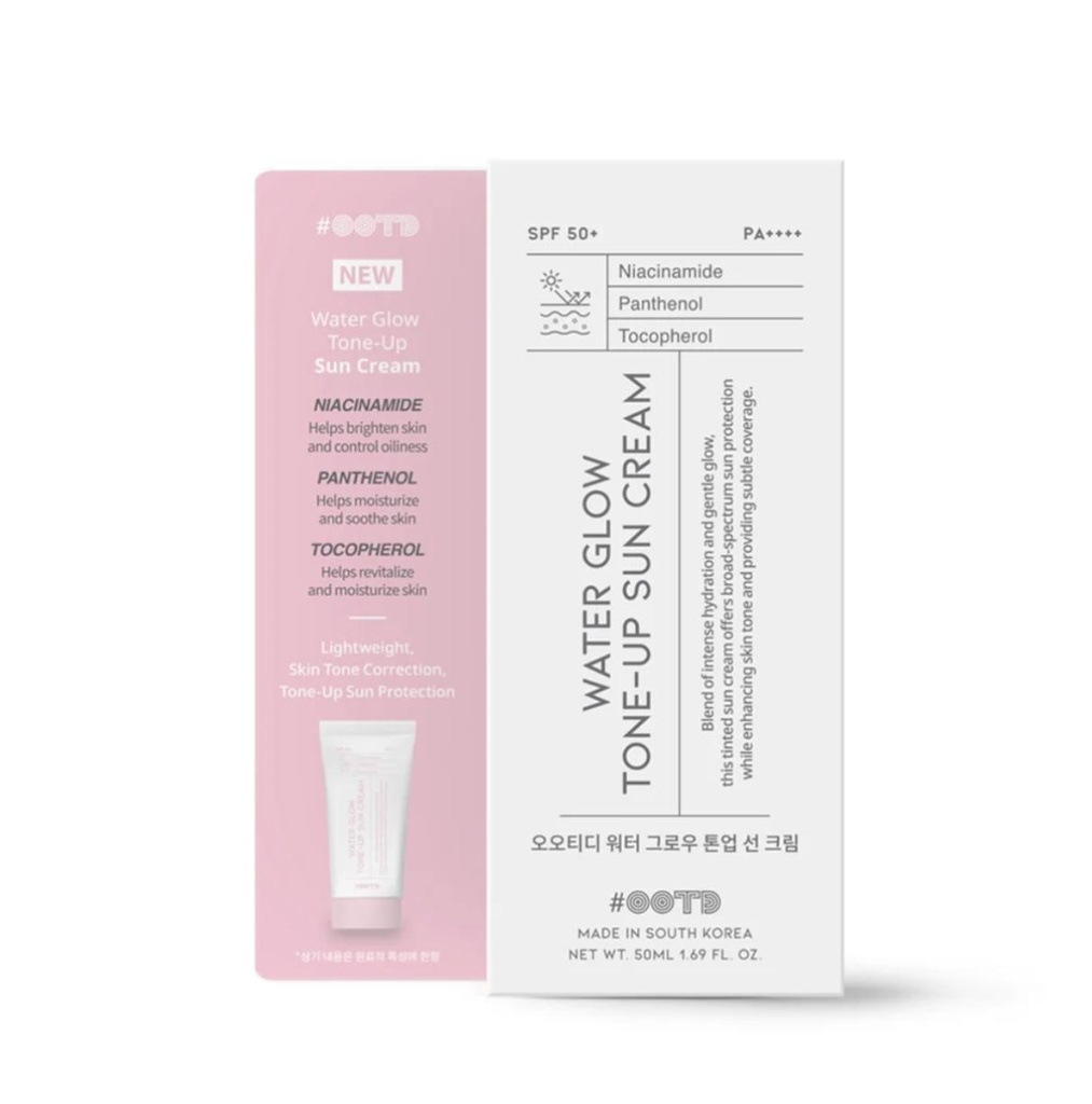 [ootd toneup spf] Water Glow Tone-Up Sun Cream 50ml