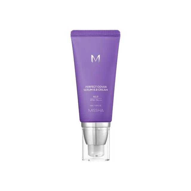 [missha serum bb cream 27] Perfect Cover Serum B.B Cream (Honey Beige)