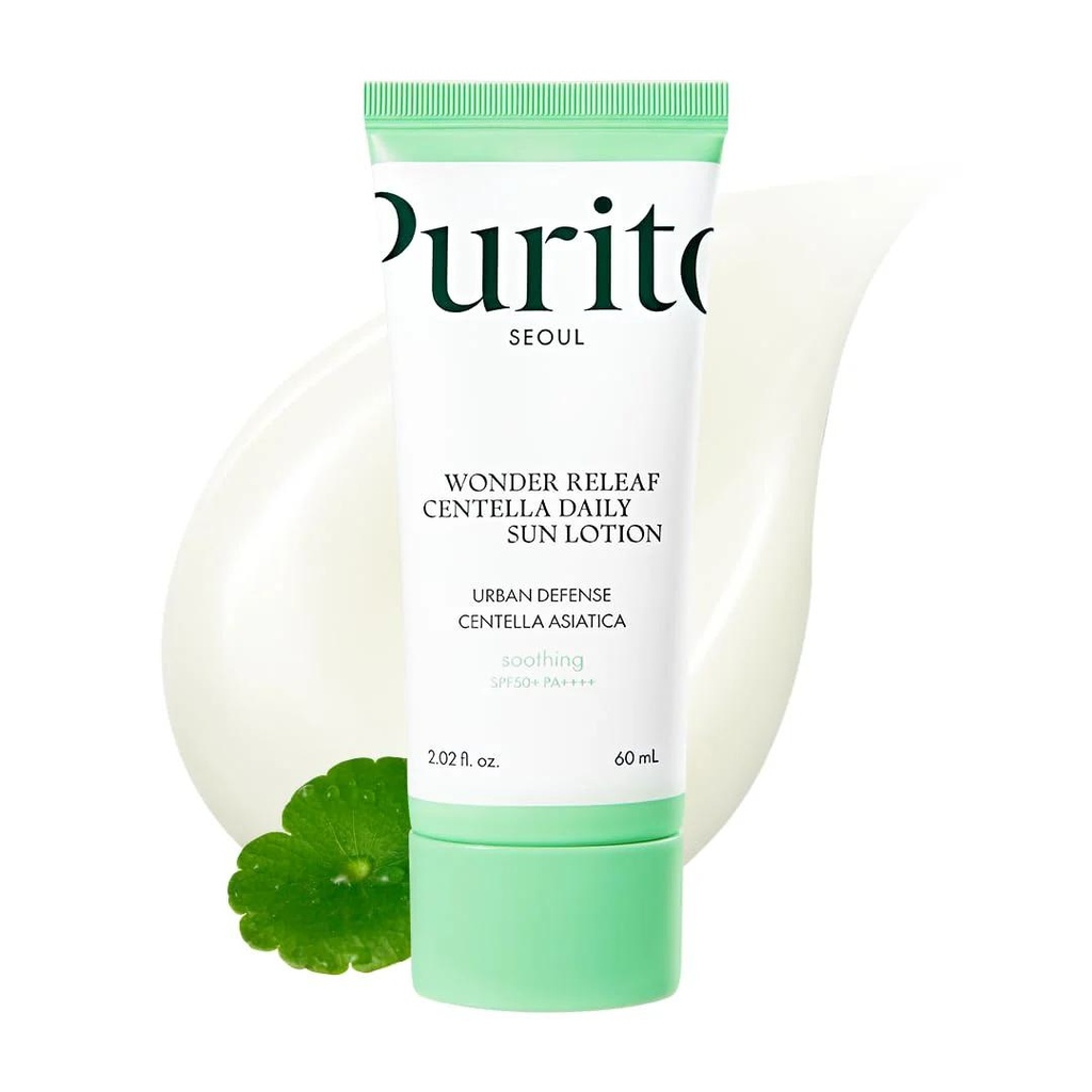 [purito daily sun lotion] Wonder Releaf Centella Daily Sun Lotion 60ml