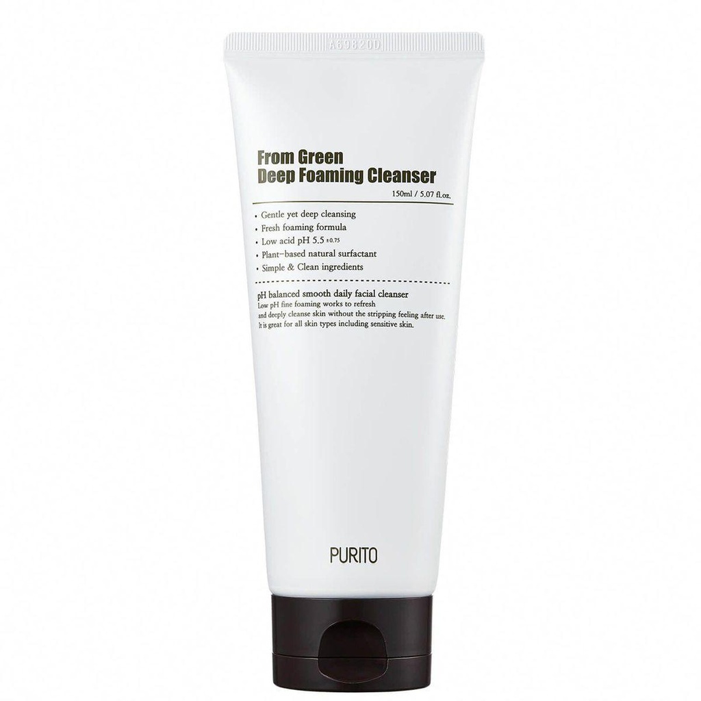 [purito green foam] From Green Deep Foaming Cleanser 150ml