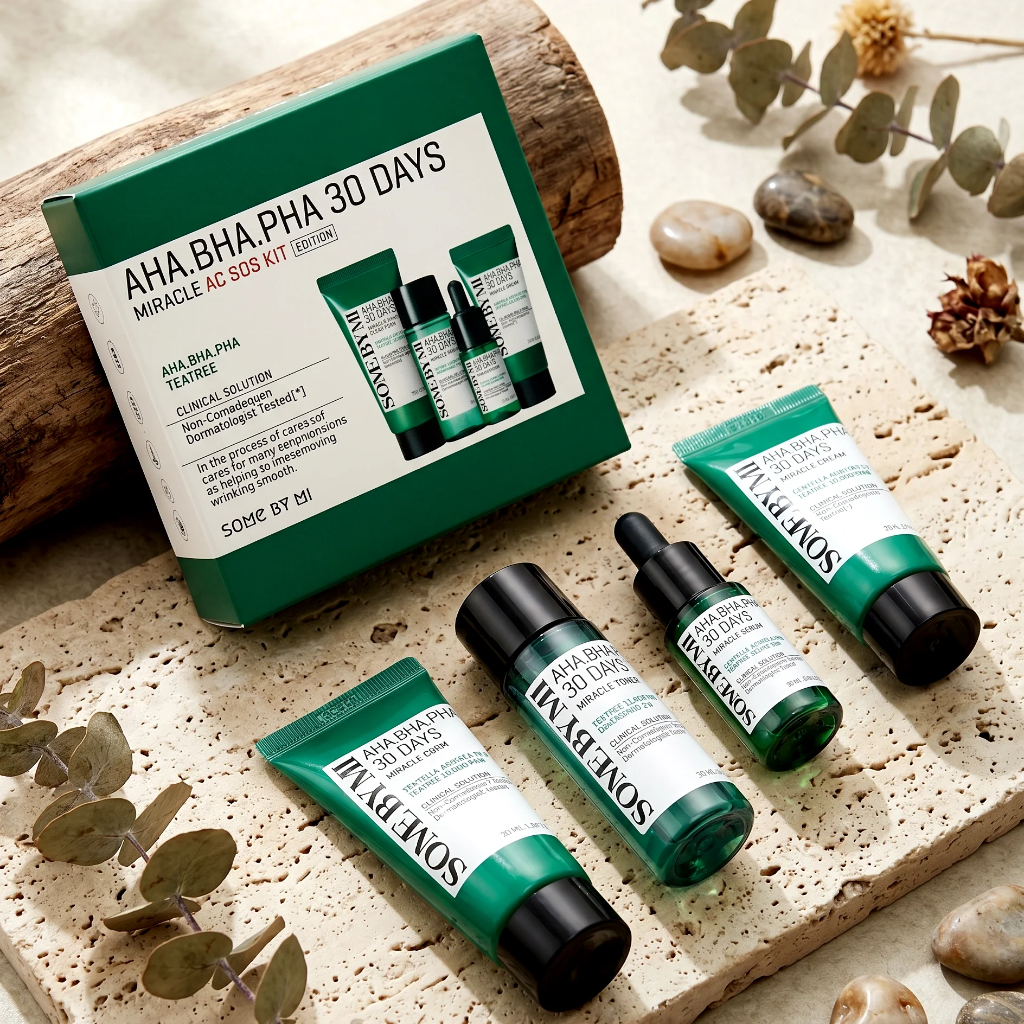 AHA-BHA-PHA 30 Days Miracle Ac SOS Kit 4pcs