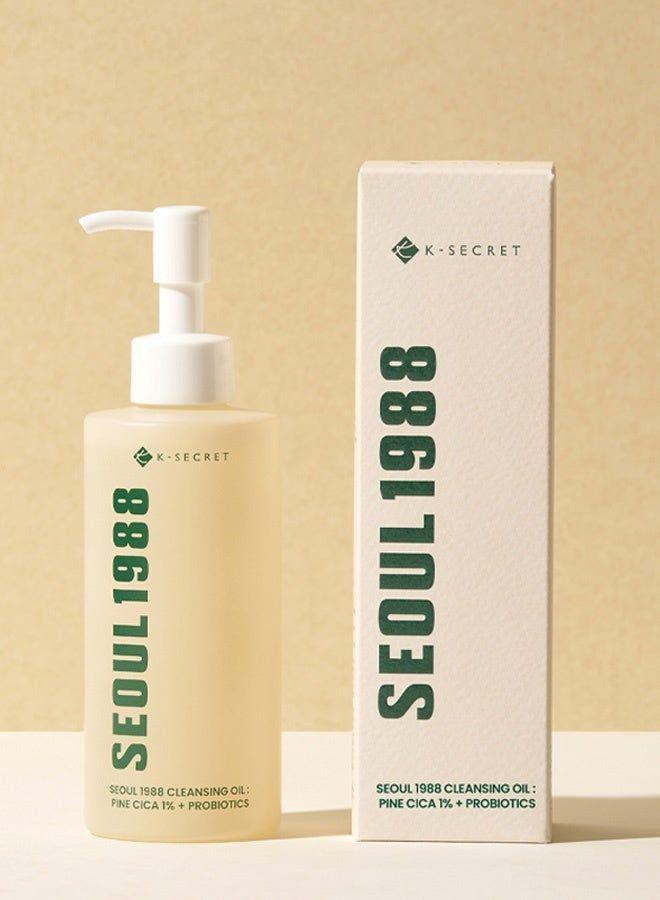 [seoul pine co] Seoul 1988 Cleansing Oil: Pine Cica 1% + Probiotics 200ml