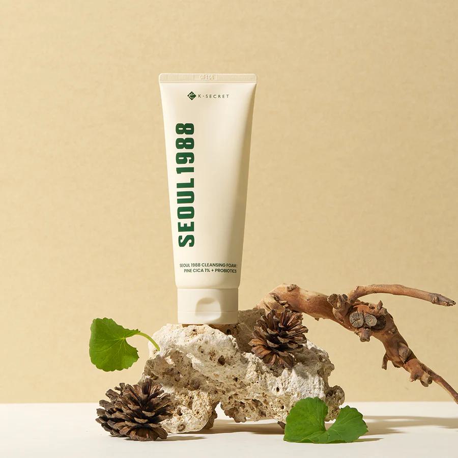 [seoul pine foam] Seoul 1988 Cleansing Foam: Pine Cica 1% + Probiotics 150ml