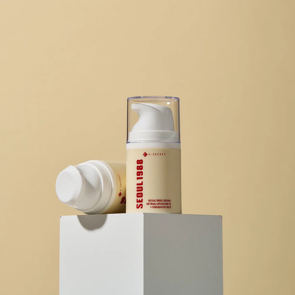 [seoul retinal cream] Seoul 1988 Cream: Retinal Lipsome 1% + Fermented Rice 50ml