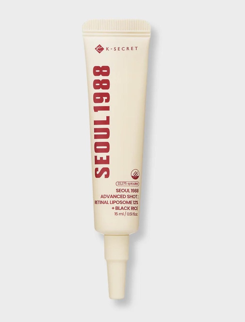 [seoul retinal shot] Seoul 1988 Advanced Shot : Retinal Liposome 12% + Black Rice 15ml