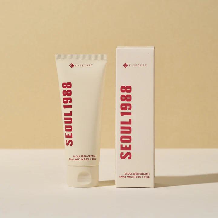 [seoul snail cream] Seoul 1988 Cream: Snail Mucin 93 + Rice 100ml